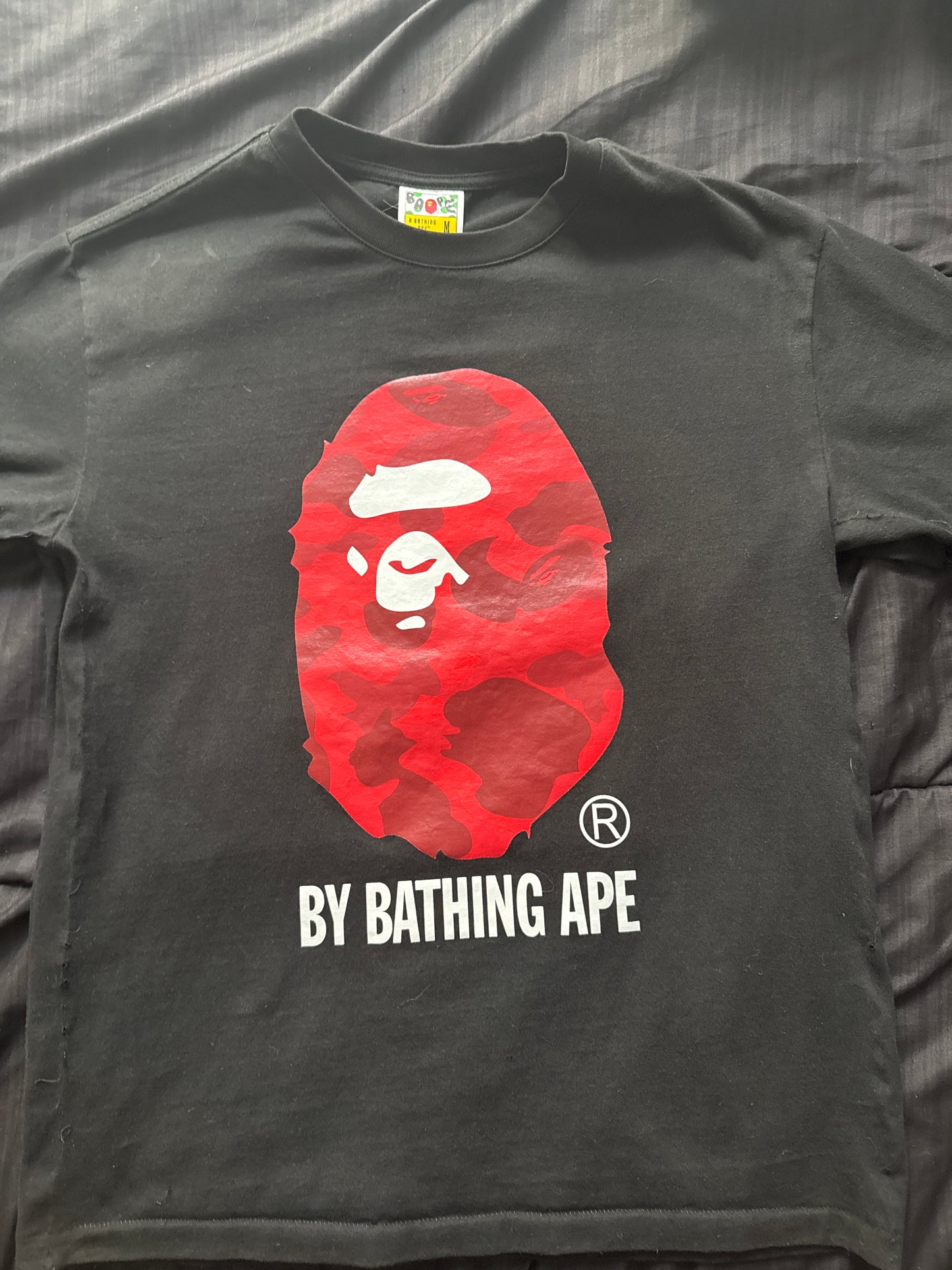 Bape T-Shirt Black/Red/White