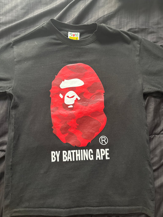 Bape T-Shirt Black/Red/White