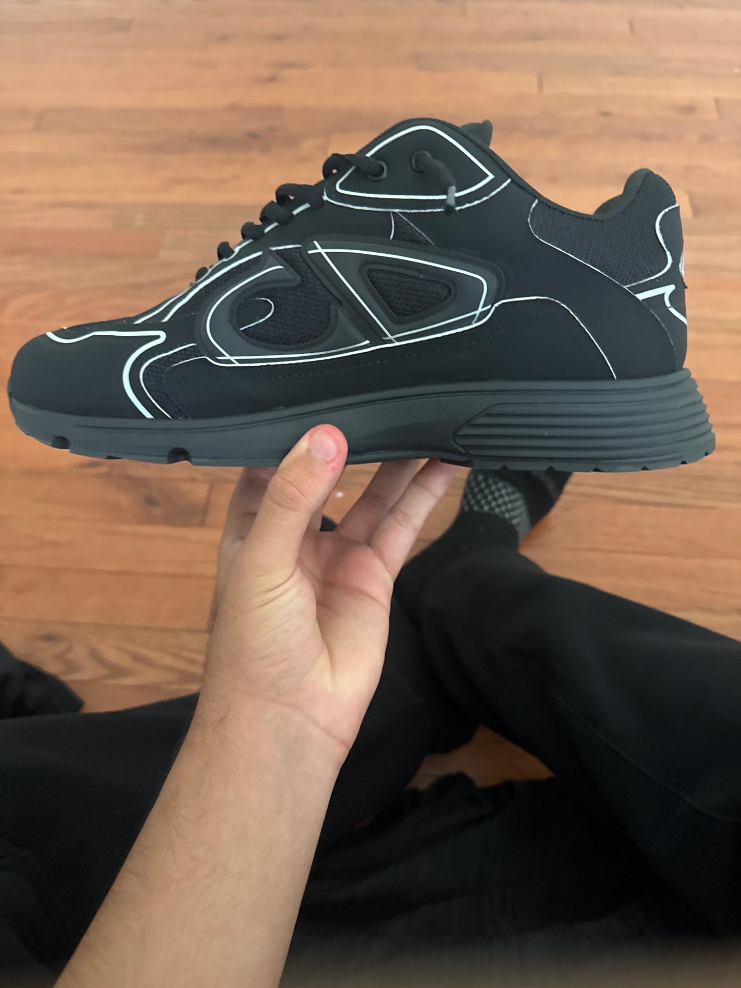Dior B30 Black Trainers