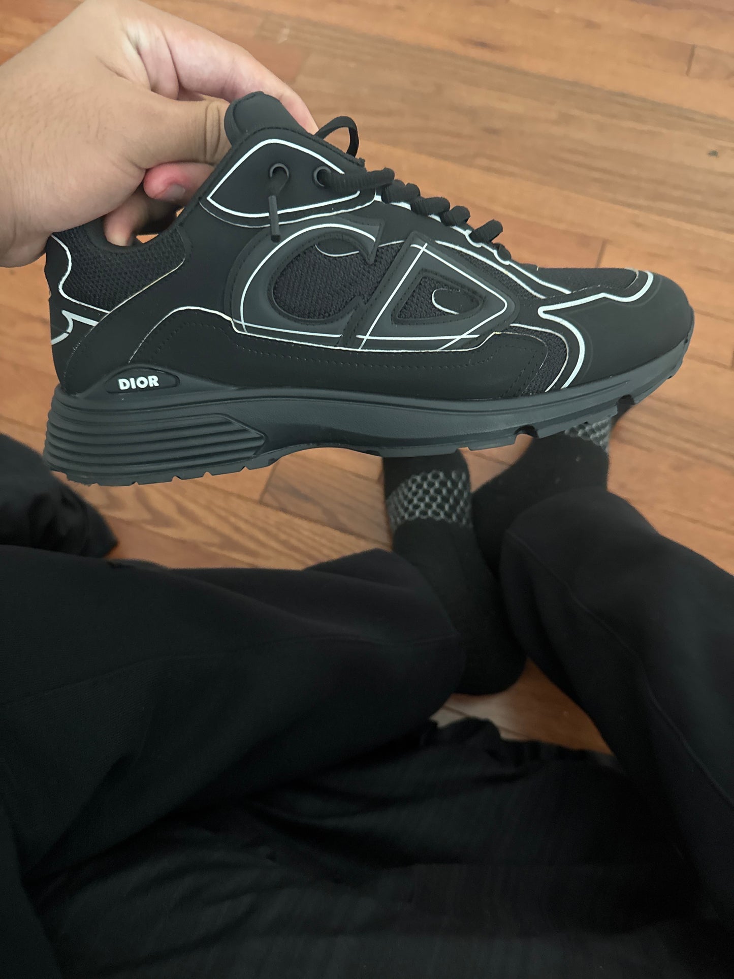Dior B30 Black Trainers